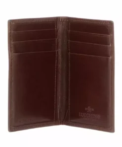 Lucchese-inc Wallets Bifold Wallet – Calfskin :: Sienna