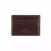 Lucchese-inc Credit Card Case – Calfskin :: Brown Wallets