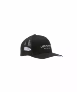 Lucchese-inc Mesh Trucker Cap :: Black Hats
