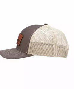 Best Pirce ๐คฉ Lucchesse-inc Leather Patch Cap :: Brown + Khaki ๐ 9 Lucchesse-inc Leather Patch Cap :: Brown + Khaki