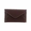 Lucchese-inc Envelope Card Case – Calfskin :: Brown Wallets