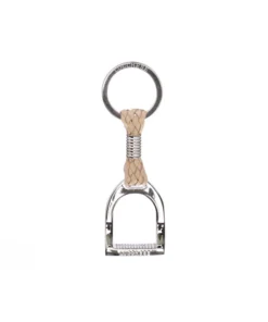 Lucchesse-inc Stirrup Keychain :: Natural Other Accessories
