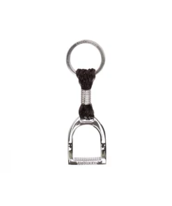 Lucchesse-inc Stirrup Keychain :: Brown
