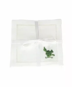 Lucchese-inc Cactus Cocktail Napkins :: White