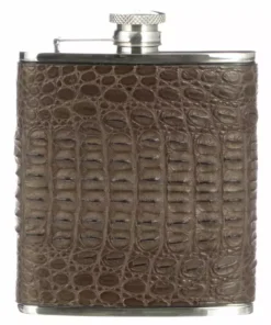 Lucchese-inc Exotic Flask :: Espresso