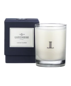 Lucchesse-inc Other Accessories Cactus Flower Candle :: White