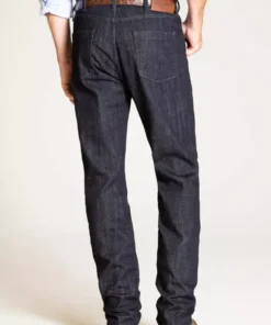 Lucchese-inc Relaxed Straight Denim :: Dark Wash