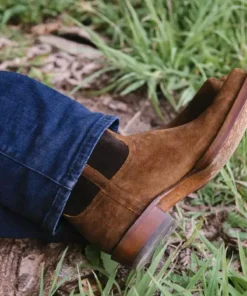 Brand new ⭐ Lucchesse-inc Stead :: Chocolate + Olive 🛒 Boots 💯 14 Lucchesse-inc Stead :: Chocolate + Olive Boots