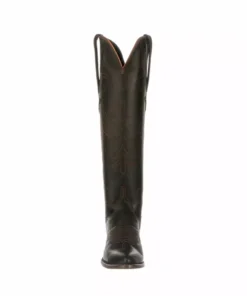 Lucchese-inc Saltillo Tall :: Black + Cognac