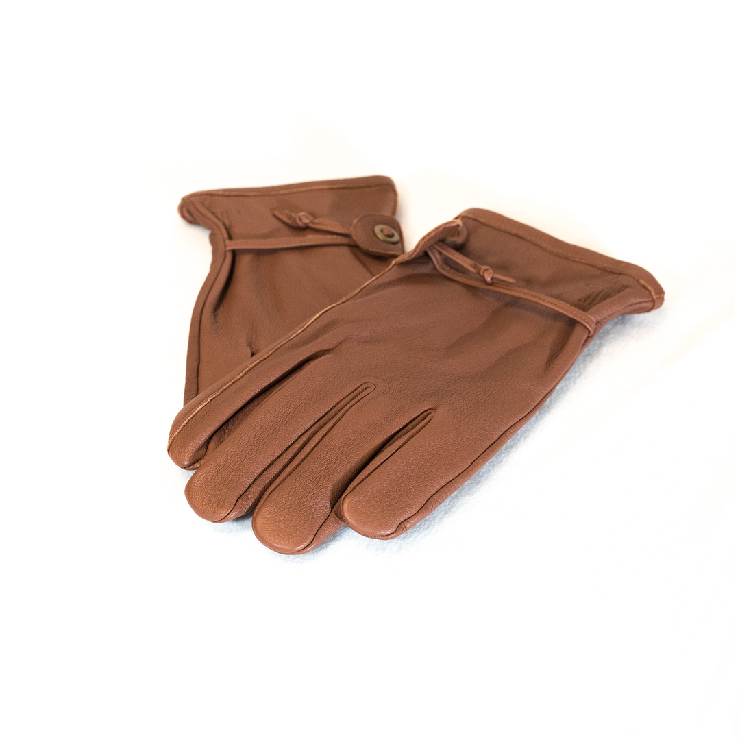 New โ Lucchese-inc Deerskin Gloves :: Brown ๐ 7 Lucchese-inc Deerskin Gloves :: Brown