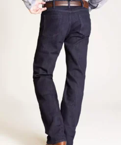 Lucchese-inc Slim Boot Cut Denim :: Dark Wash