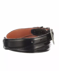 Lucchese-inc Seville Stitch Goat Tapered :: Black