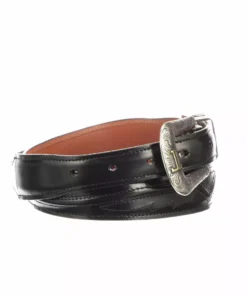 Lucchese-inc Seville Stitch Goat Tapered :: Black