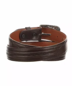 Lucchese-inc Belts Hobby Stitch Baby Buffalo :: Whiskey