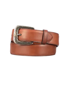 Lucchese-inc Smooth Baby Buffalo :: Cognac Belts