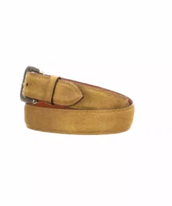 Lucchese-inc Belts Comanche Suede :: Sand