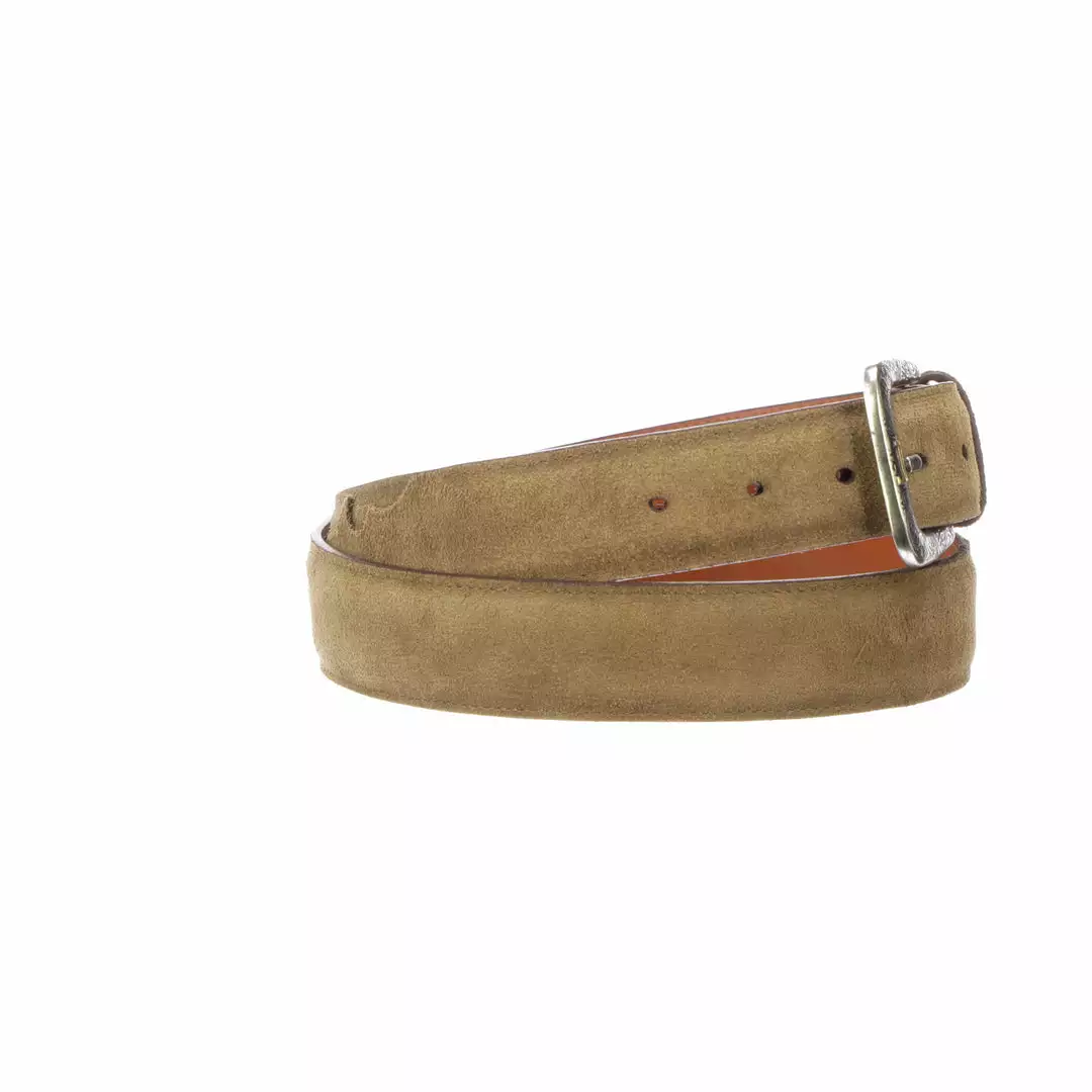 Brand new ๐ Lucchese-inc Belts Comanche Suede :: Olive โญ 5 Lucchese-inc Belts Comanche Suede :: Olive