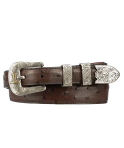 Lucchese-inc Full Quill Ostrich Tapered :: Sienna