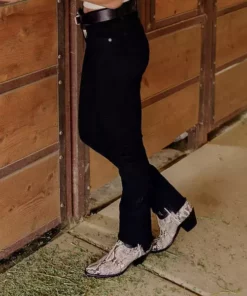 Cheap ๐ Lucchese-inc Dale Exotic :: Black/White + Black BOOTS โจ 9 Lucchese-inc Dale Exotic :: Black/White + Black BOOTS