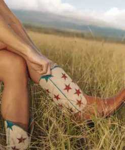 Lucchesse-inc BOOTS Estrella II :: Tan + Cream