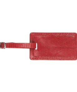Lucchese-inc Exotic Luggage Tag :: Red