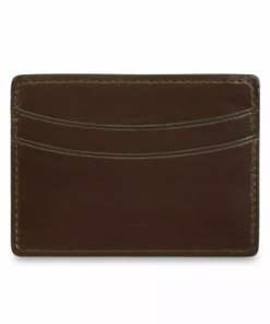 Lucchese-inc Wallets Credit Card Case – Calfskin :: Sienna
