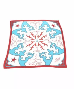 Lucchese-inc Other Accessories Western Silk Scarf :: Red
