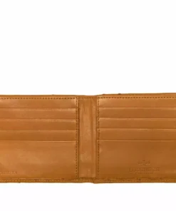 Lucchese-inc Hipster Wallet – Ostrich :: Cognac Wallets