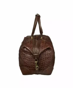 Buy โจ Lucchese-inc Giant Gator Duffel - Small :: Chocolate ๐คฉ 11 Lucchese-inc Giant Gator Duffel - Small :: Chocolate