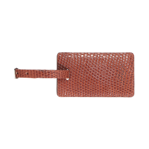 Best Pirce ⌛ Lucchese-inc Exotic Luggage Tag :: Cognac Luggage Tags ✨ 5 Lucchese-inc Exotic Luggage Tag :: Cognac Luggage Tags