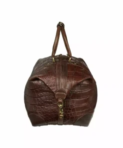 Lucchese-inc Duffels Giant Gator Duffel – Large :: Chocolate