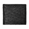 Lucchese-inc Hipster Wallet – Ostrich :: Black Wallets
