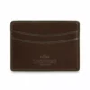 Lucchese-inc Wallets Credit Card Case – Calfskin :: Sienna