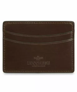 Lucchese-inc Wallets Credit Card Case – Calfskin :: Sienna