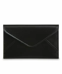 Lucchese-inc Wallets Envelope Card Case – Calfskin :: Black