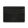 Lucchese-inc Credit Card Case – Calfskin :: Black