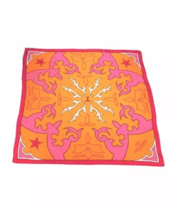 Lucchese-inc Western Silk Scarf :: Pink