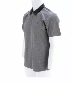 Lucchese-inc APPAREL Mirrored L Polo :: Heather Navy