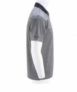 Lucchese-inc APPAREL Mirrored L Polo :: Heather Navy