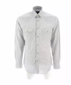 Lucchese-inc El Paso :: Grey Stripe APPAREL