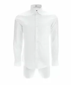 Lucchese-inc APPAREL San Antonio—Slim Fit2 :: White