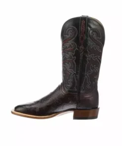 Lucchese-inc Lance :: Black Cherry + Black Boots