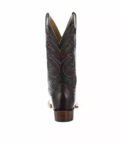 Lucchese-inc Lance :: Black Cherry + Black Boots