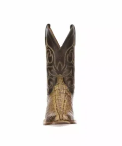 Lucchese-inc Haan :: Tan + Chocolate Boots