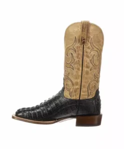 Lucchese-inc Haan :: Black + Pearl Bone
