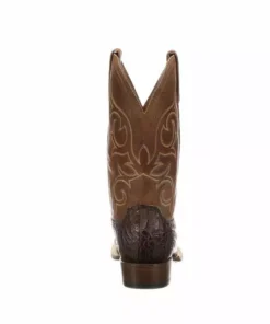 Lucchese-inc Haan :: Barrel Brown + Chocolate Boots