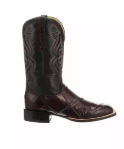Lucchese-inc Boots Roy :: Black Cherry + Black