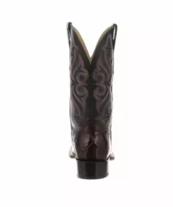 Lucchese-inc Boots Roy :: Black Cherry + Black