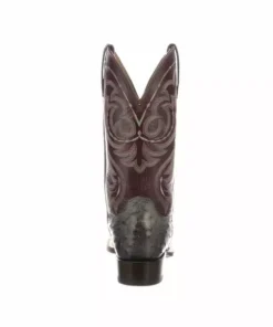 Lucchese-inc Boots Harris :: Anthracite Grey + Black Cherry