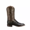 Lucchese-inc Boots Bryan Exotic :: Black + Olive